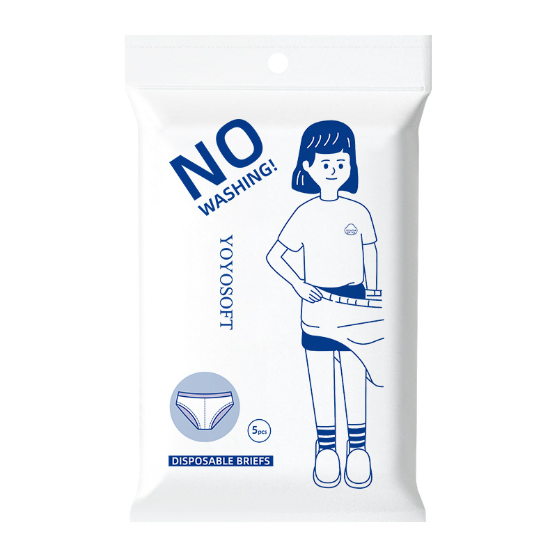 Title 5, Disposable Underwear Made Of Pure Cotton