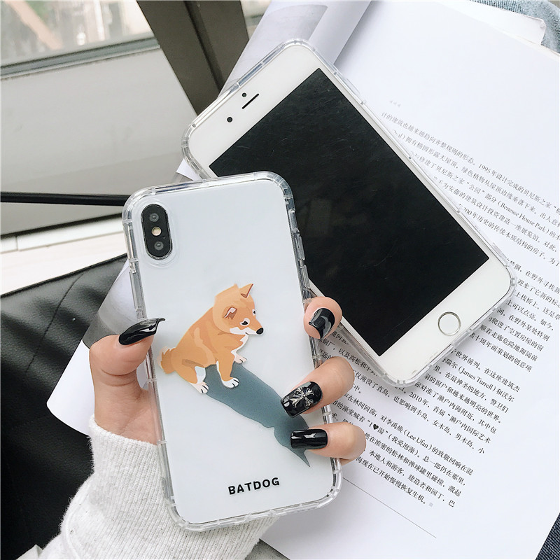 Cute Cartoon Corgi Dog Silicone Phone Case - Image 6