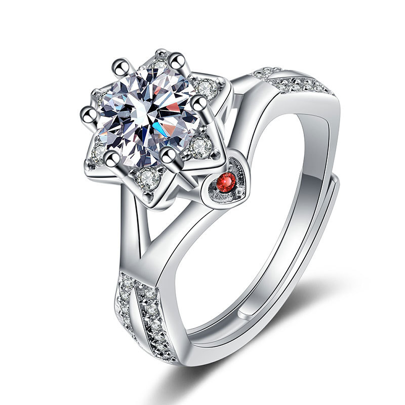 Little Red Book Recommends Swan Lake Feather Angel Wing Ring