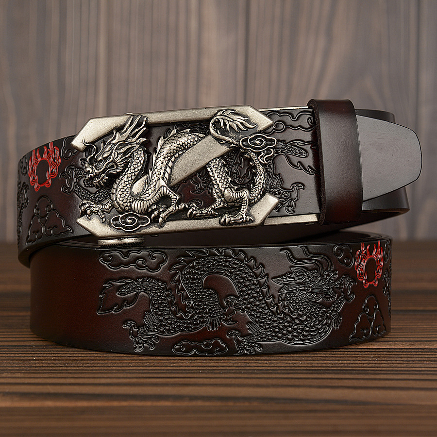 Title 2, Ceinture pour hommes Ssangyong Play Bead Carved