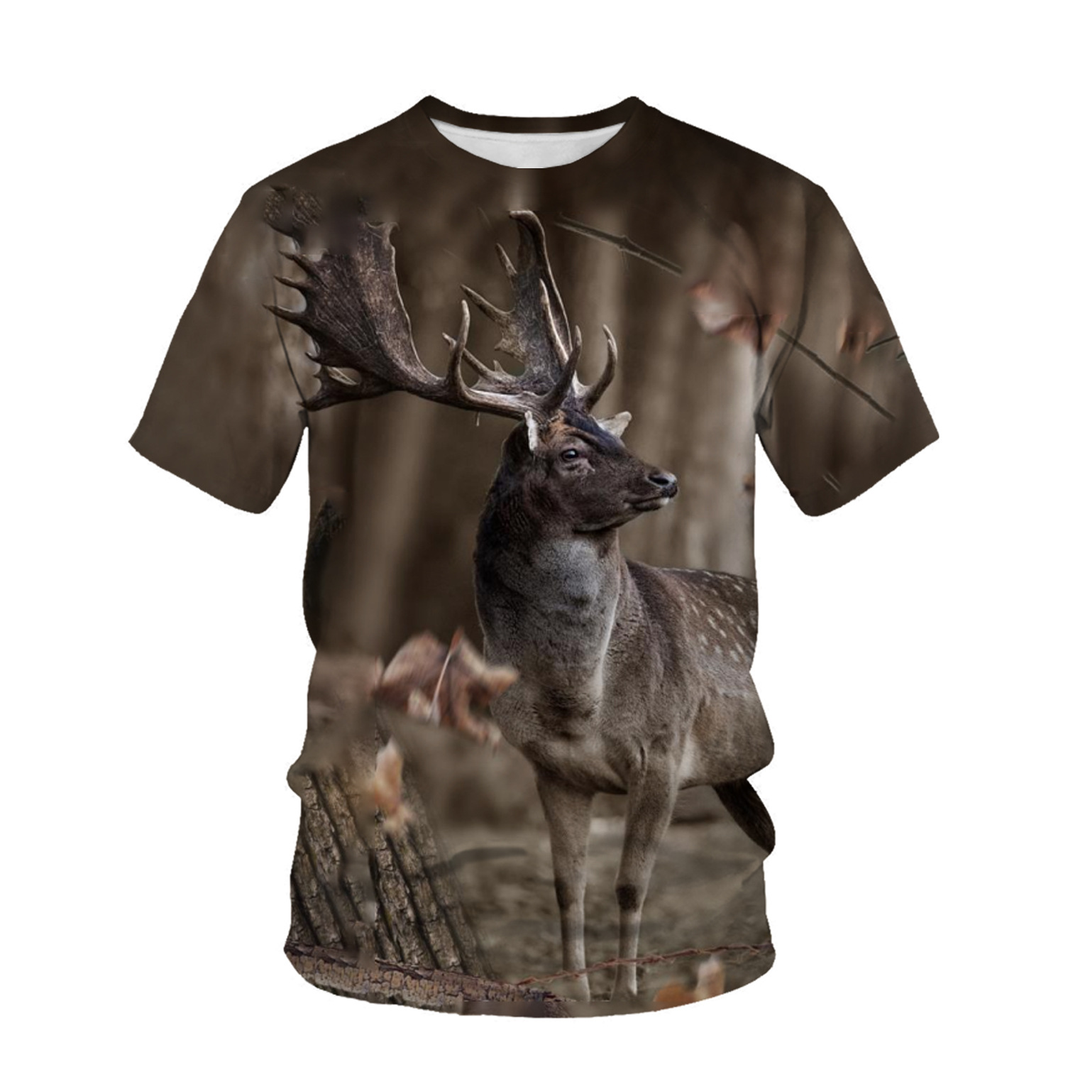 Title 7, Mens Outdoor Jungle Camouflage Animal T-shirt ...