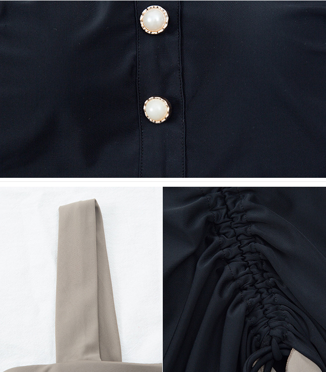 Women's Swimsuit Bikini Fragrant Skirt Style Belly Cover