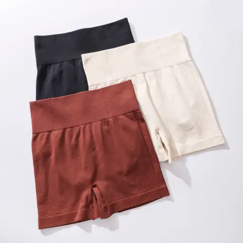 Women Seamless High Waist Biker Shorts 3 Pack