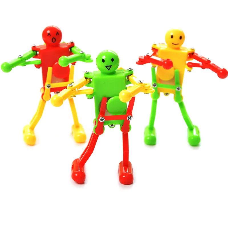 Clockwork Dancing Robot Clockwork Gymnastics Creative Small Toys Novelty Toys Christmas Goods Gift For Kids Fidget Toys – image 4