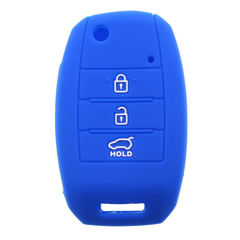 Coque silicone pour clé de voiture Hyundai Kia 1