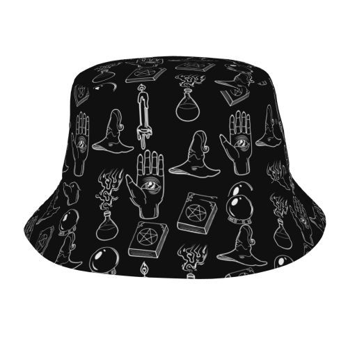 Bucket Hat Psychedelic Magic Mushrooms Fisherman Reflect - Picture 33 of 60