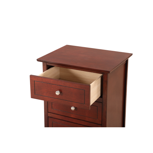 Transitional Cherry Nightstand for Bedrooms — photo 4