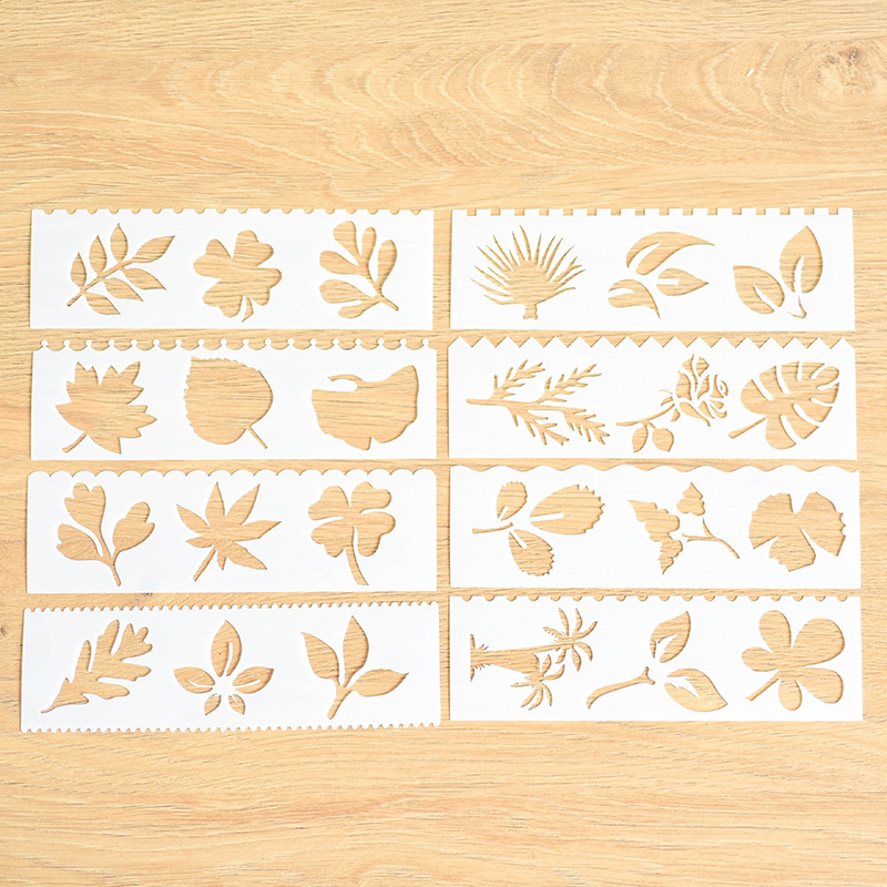 Original Long Strip Painting Template Hand Account Multifunctional Hollow