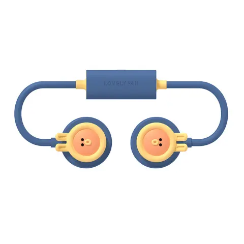 Sanhuo Creative New Product Leafless Hanging Neck Fan USB