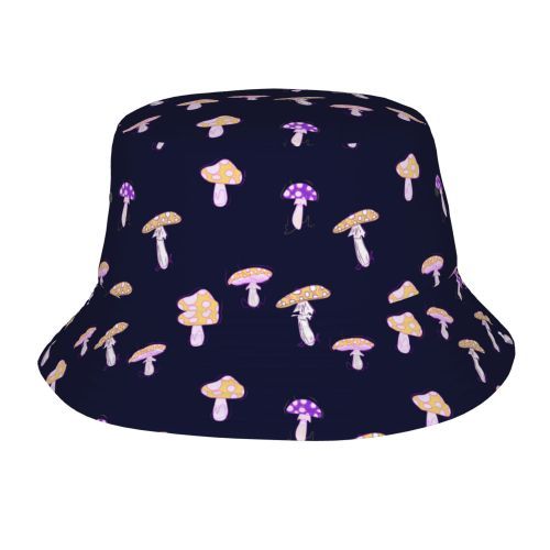 Bucket Hat Psychedelic Magic Mushrooms Fisherman Reflect - Picture 48 of 60