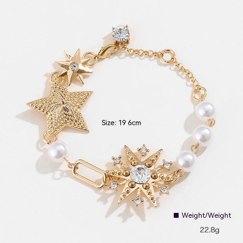 Artificial Pearl Earrings Women's European And American Fashion Suit