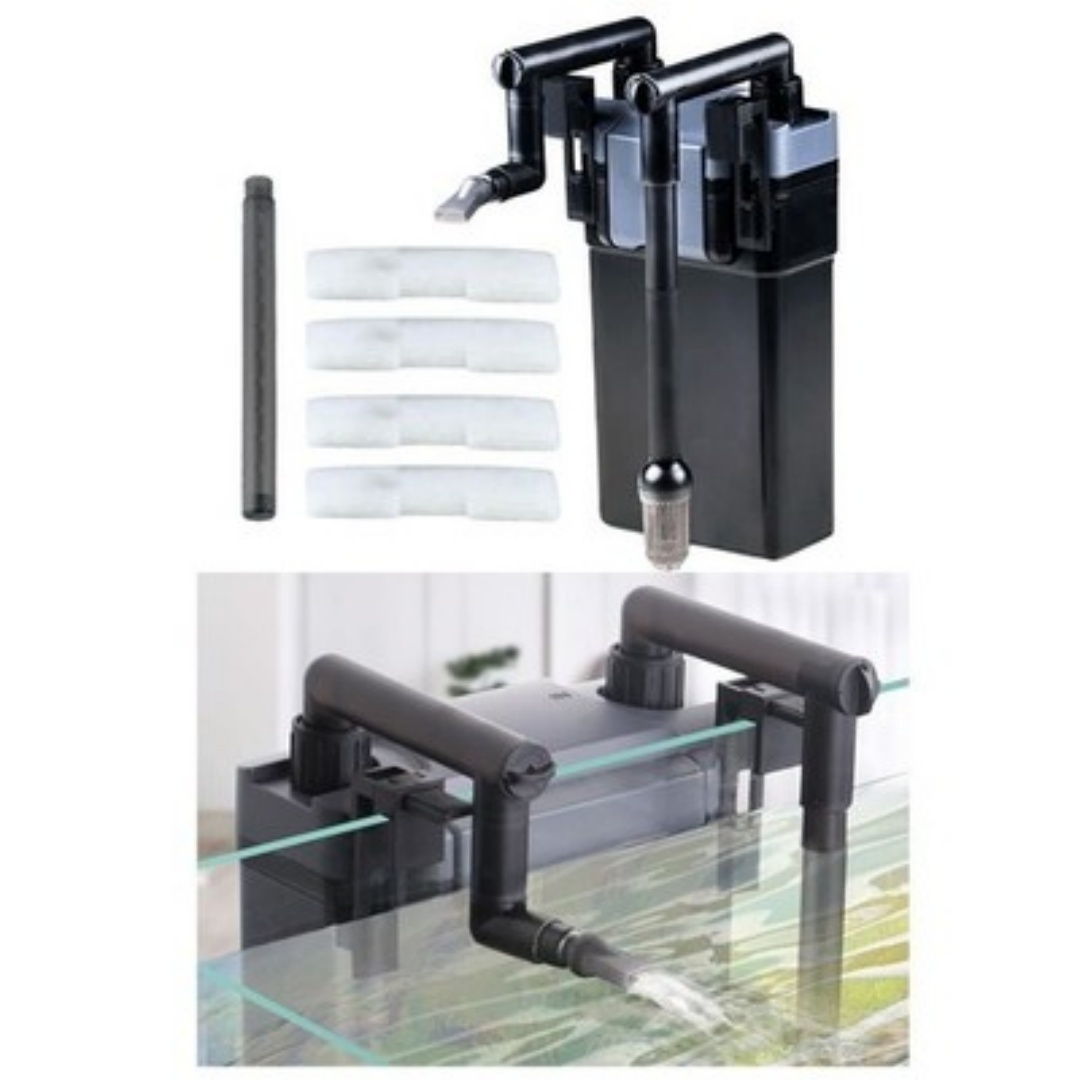 Fish Tank External Canister Filter Adjustable 135x245x60mm
