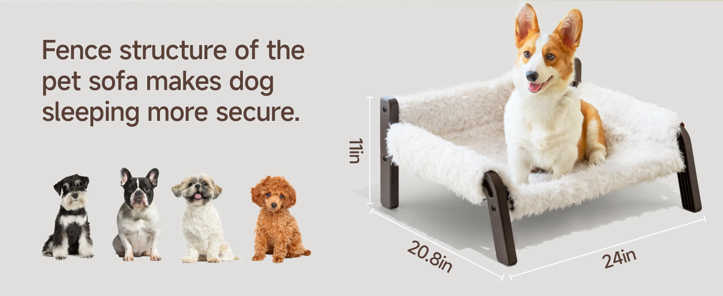 small dog bed raised cat beds