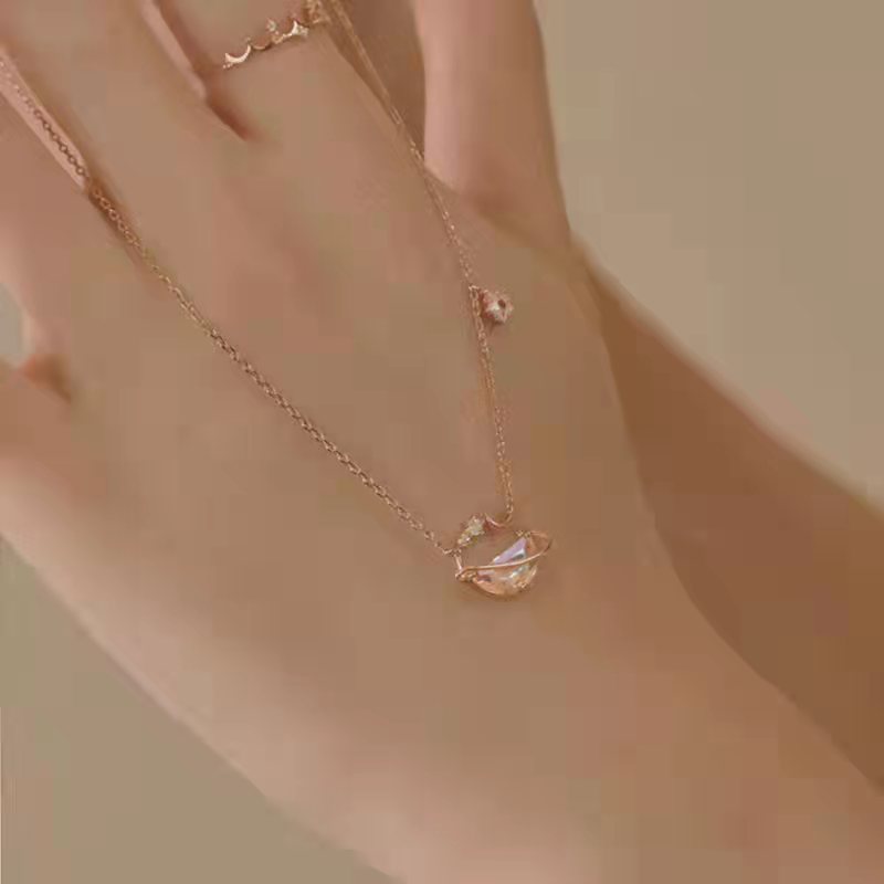 New Fantasy Planet Necklace For Women