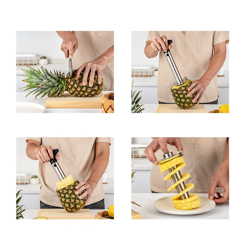 Rotary Stainless Steel 304 Pineapple Knife Peeler – image 3