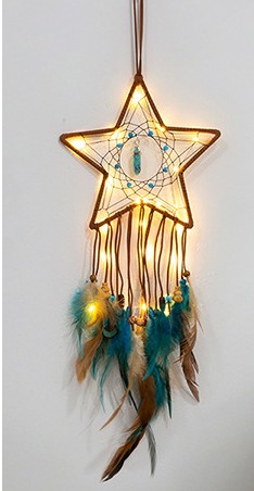 Idle star Wrapped lamp