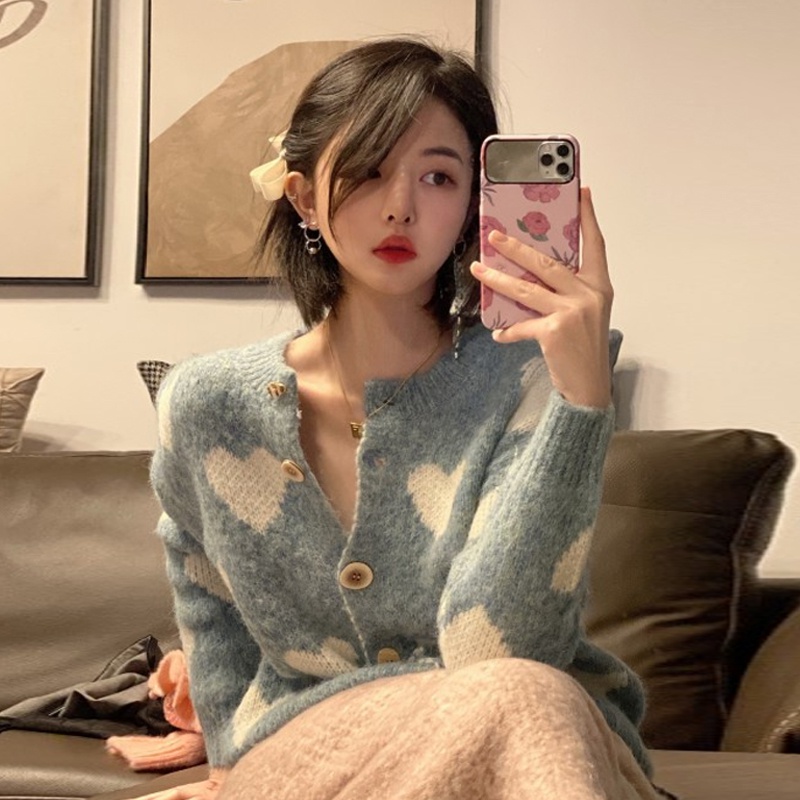 Loose And Versatile Korean Style Autumn And Winter Student Long-sleeved Sweater Top