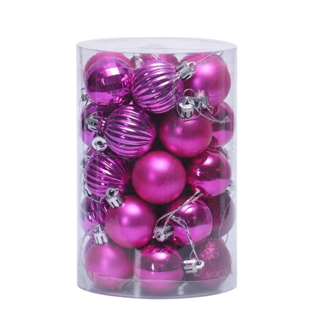 34-Piece Christmas Ball Ornament Set - detail photo 11