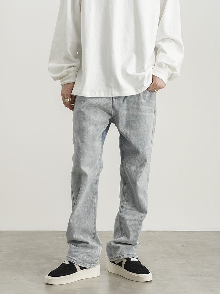 Title 5, American Street Style Basic Micro-Flared Jeans ...