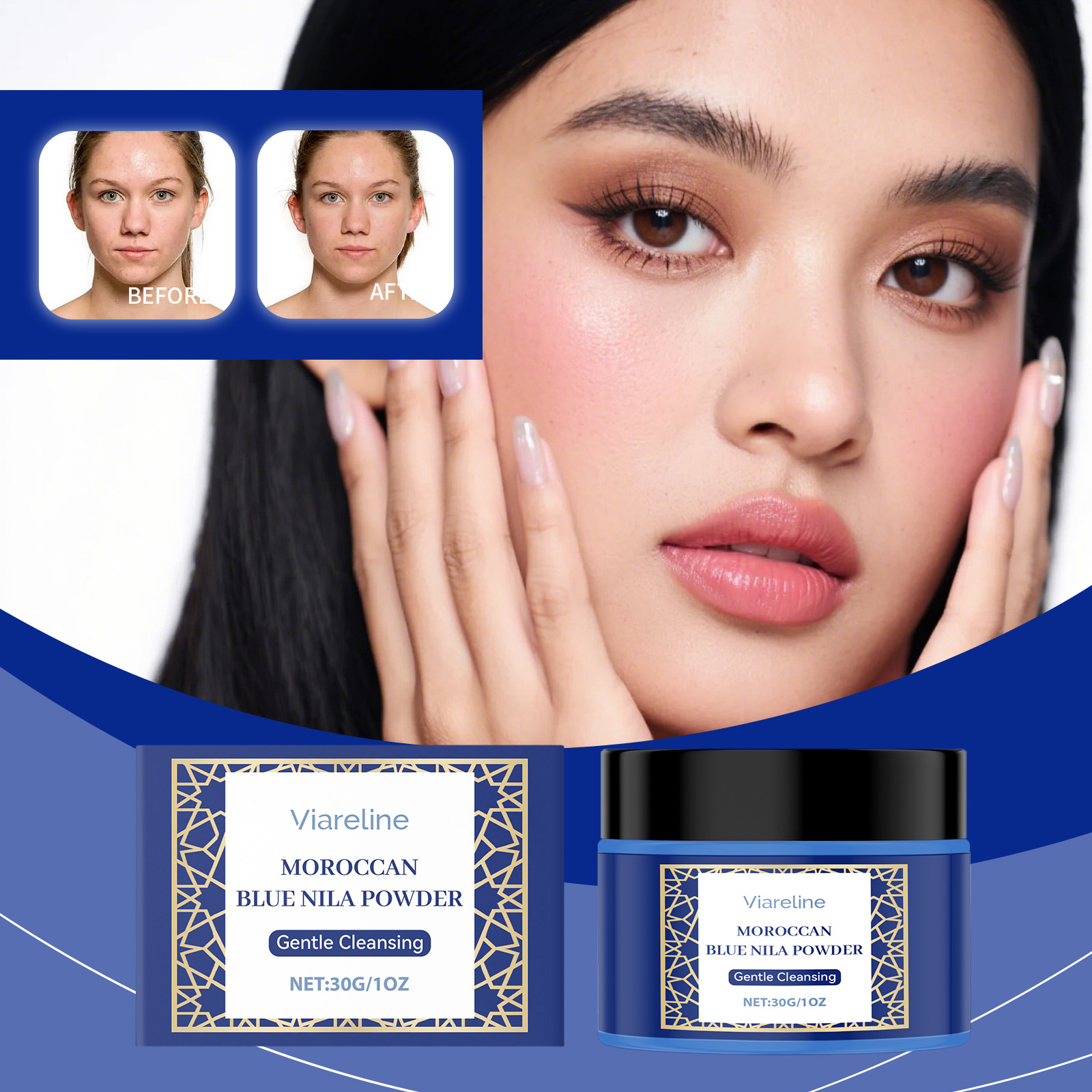 Cleaning And Brightening Facial Mask Powder 30g