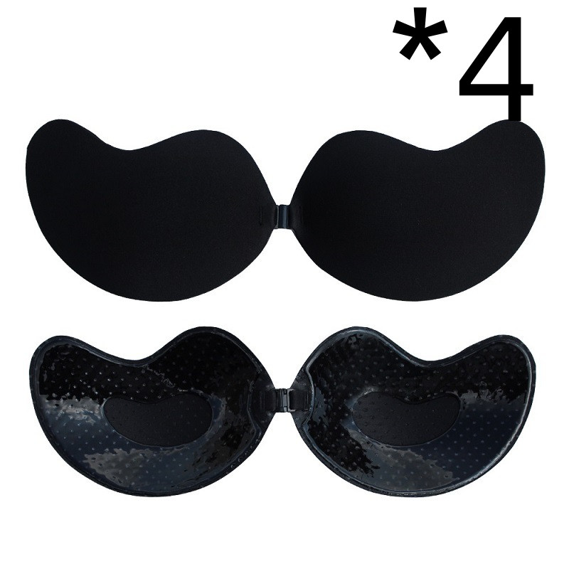 4pcs Black breathable