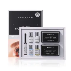 Semi-permanent Curling Eyelash Styling Liquid Set - Black - View 1