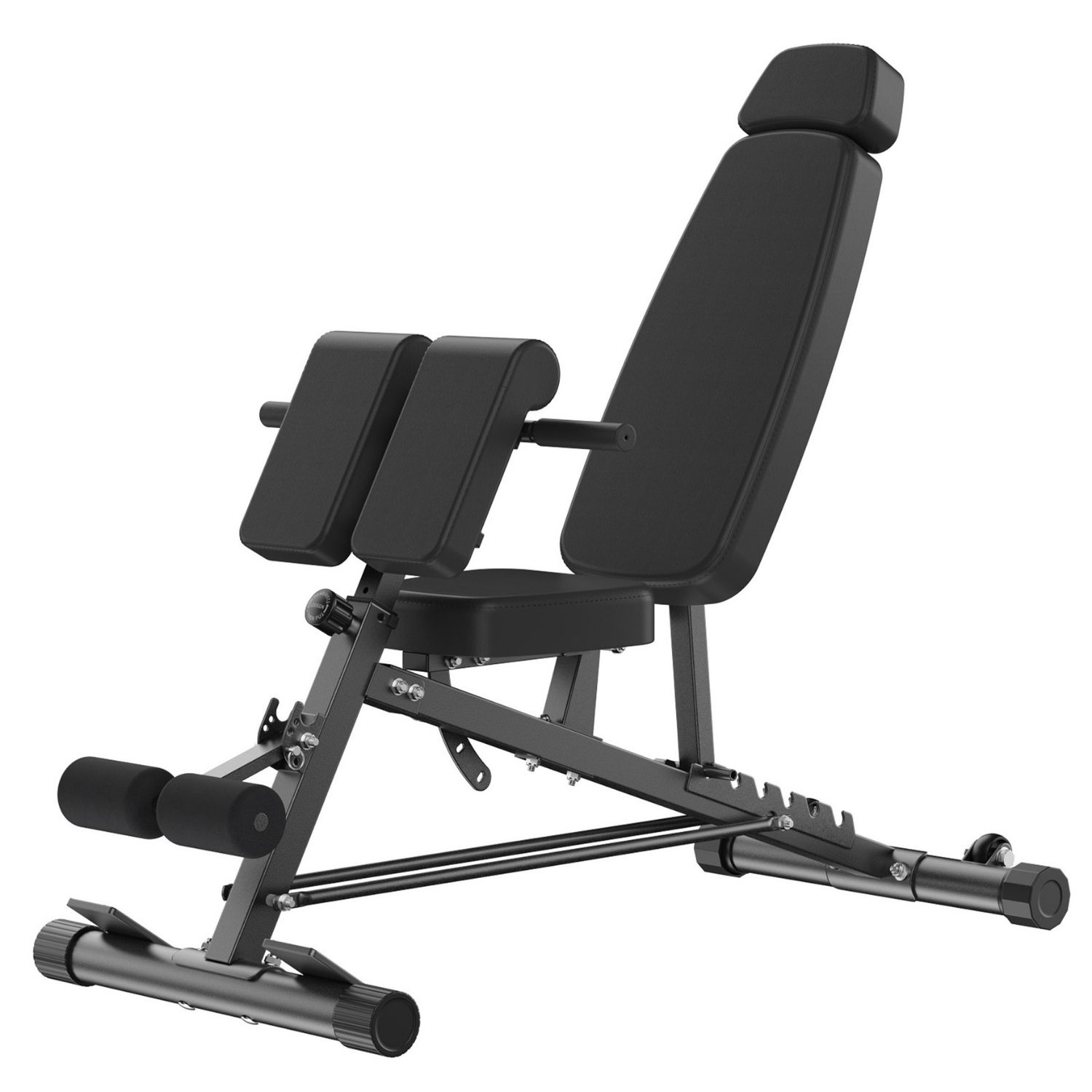 FID Multi-Functional Workout Bench, Roman Chair And Ab Sit-up Bench, Adjustable Incline Decline Flat Bench For Full Body Training image 4