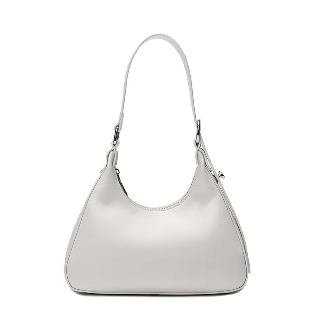 Shoulder Retro Armpit Fashion Pouch Tote Bag White - Shop at LoveMi