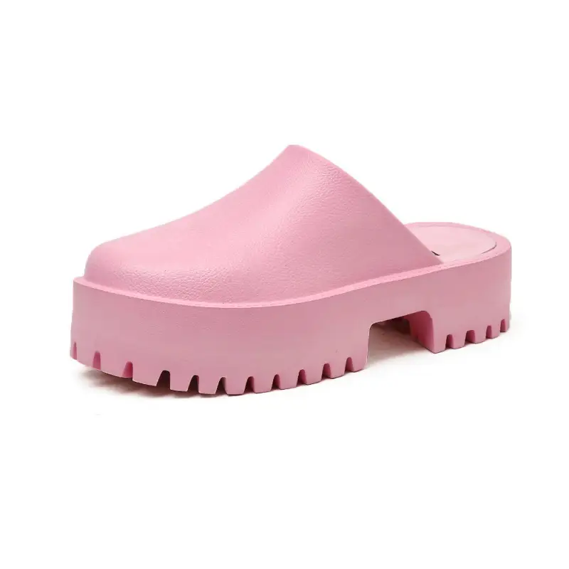 Outer Wear Thick Bottom Trendy Fashion Casual Toe Shoes