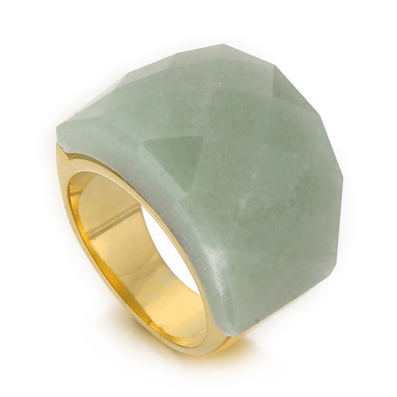 Women's Fashion Natural Stone Ring — foto 3