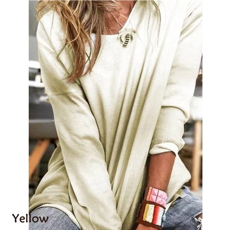 Casual Gradient Print Long-sleeved Sweatshirt