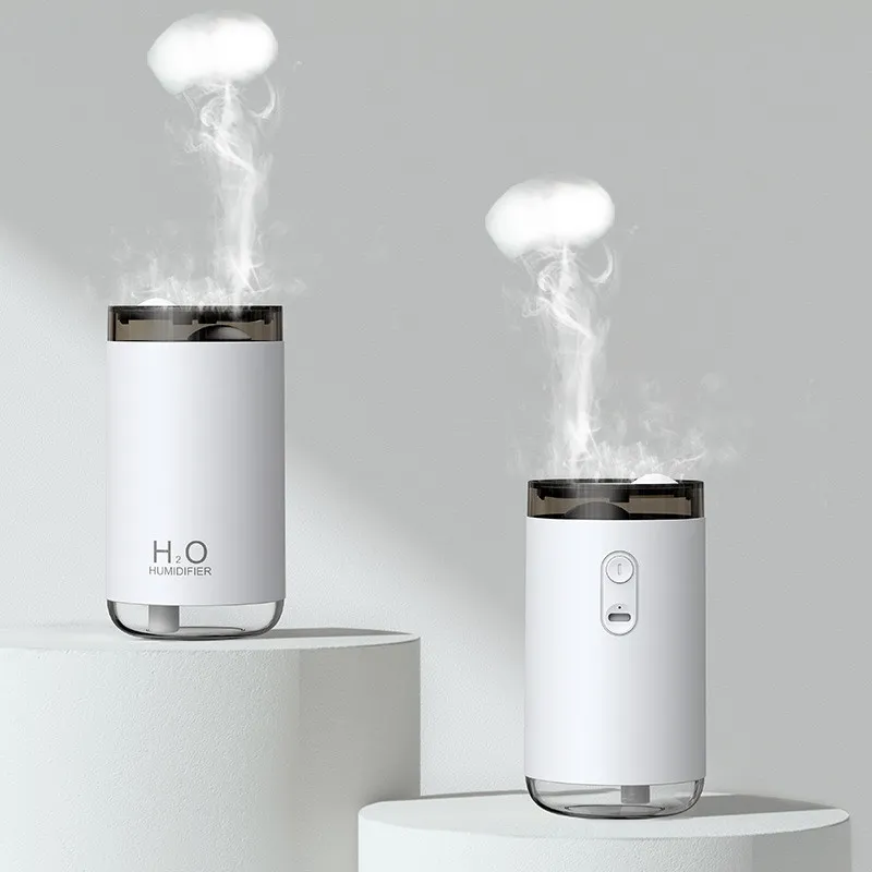 New Creative Smoke Ring Jellyfish Humidifier Usb Car Diffuser Warm Night Light For Home Or Car – image 2