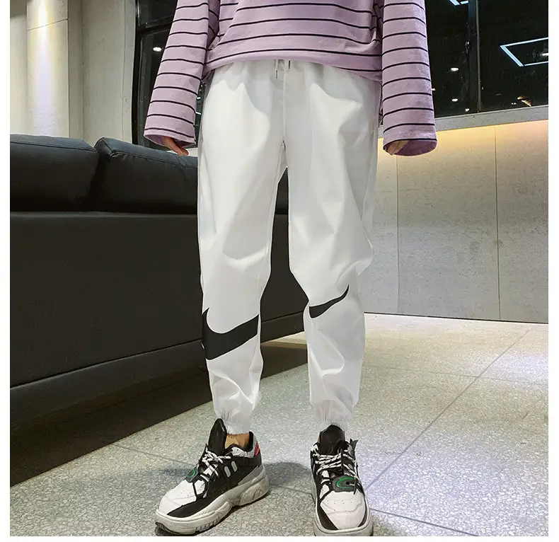 Men's Korean Style Trend Slim Fit Big Check
