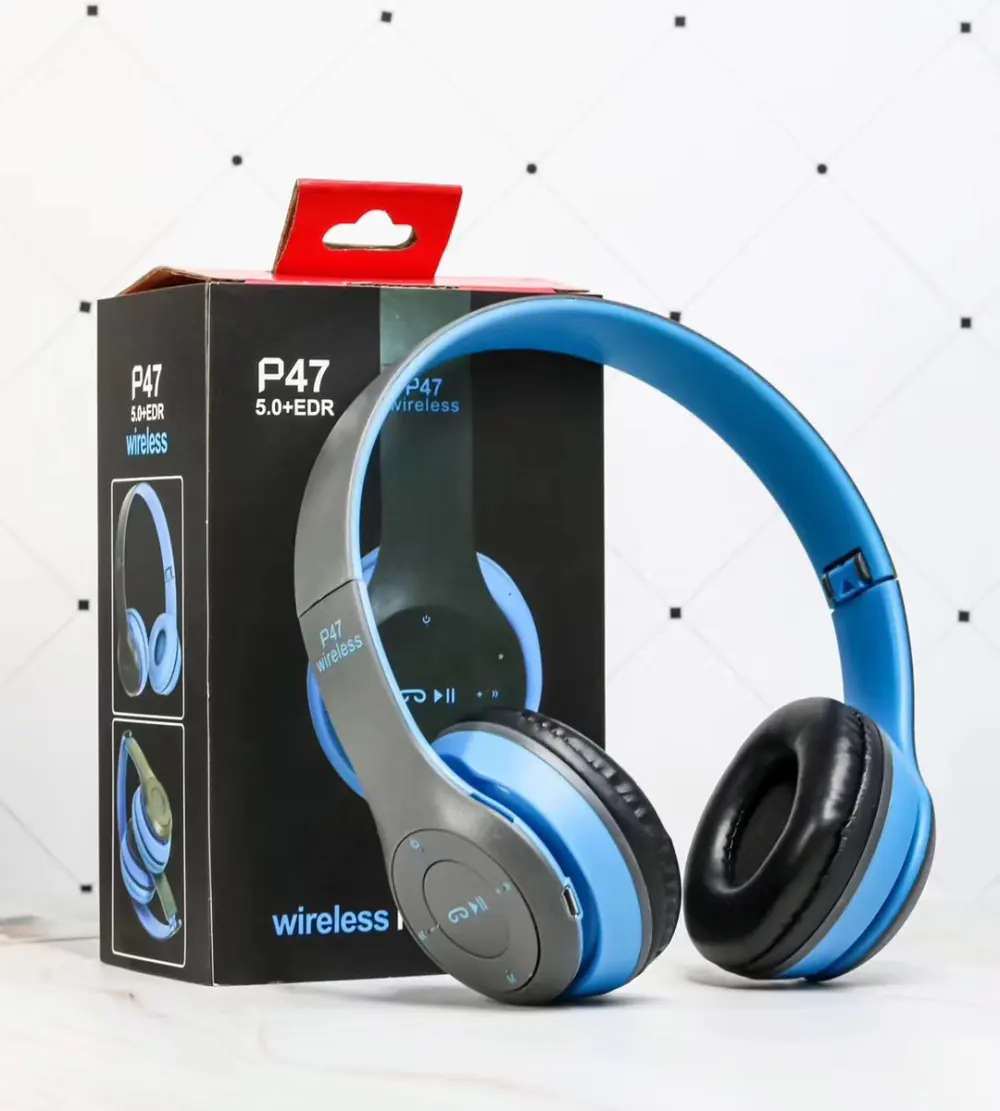 Wireless Headset Foldable Stereo Bass Bluetooth Headphones Kid Girl
