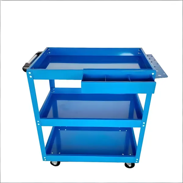 Upgrade 3-Tier Rolling Tool Cart