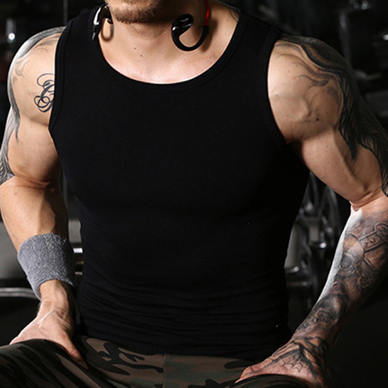 Summer Men's Tight-fitting Sports Abdomen Vest