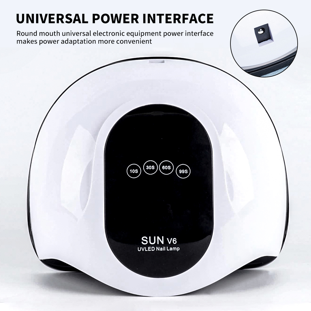 UV Light For Nails, LED Nail Light For Gel Polish, Fast Nail Dryer With Automatic Sensor, 4 Timer Setting, Small & Portable, UV LED Nail Lamp For Fingernail And Toenail 6