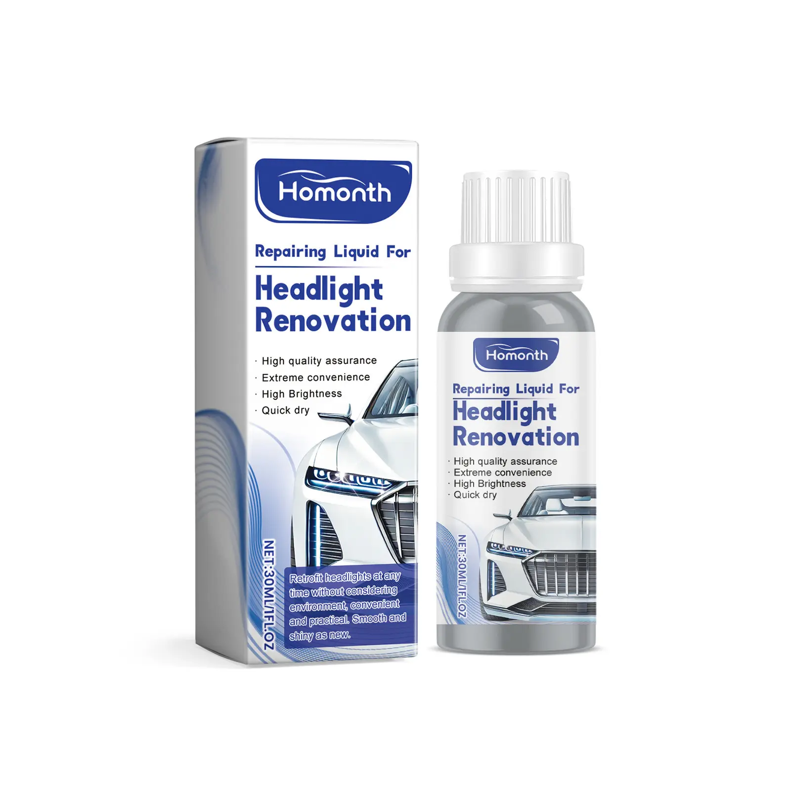 West Moon HOMONTH Car Headlight Care Liquid