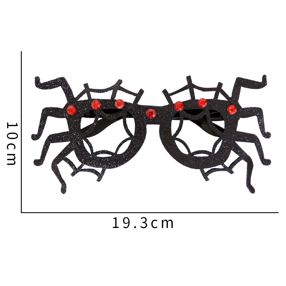 Halloween spider glasses