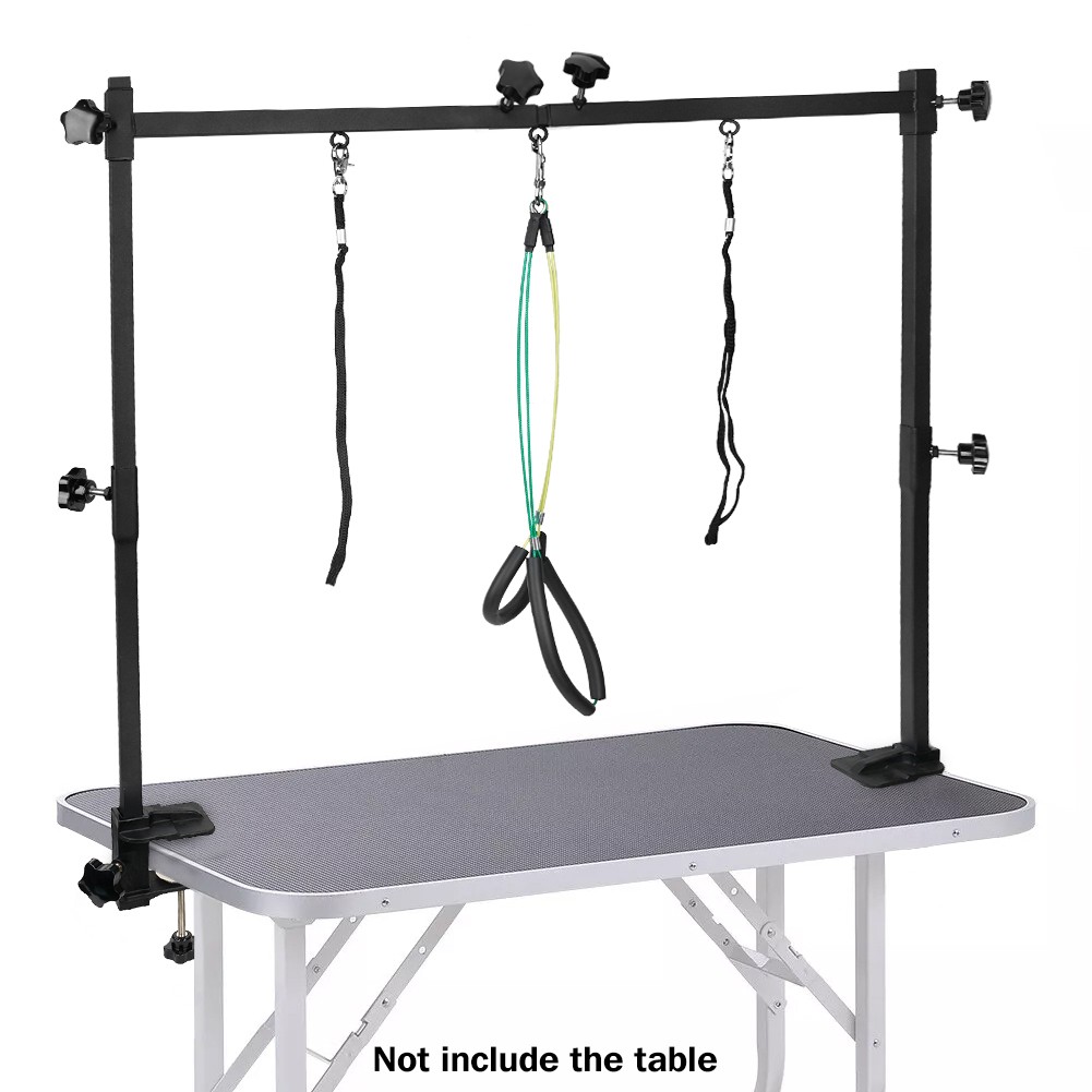 Dog Pet Grooming Adjustable Arm Includes 3 Nooses & Clamps For UK — image 4