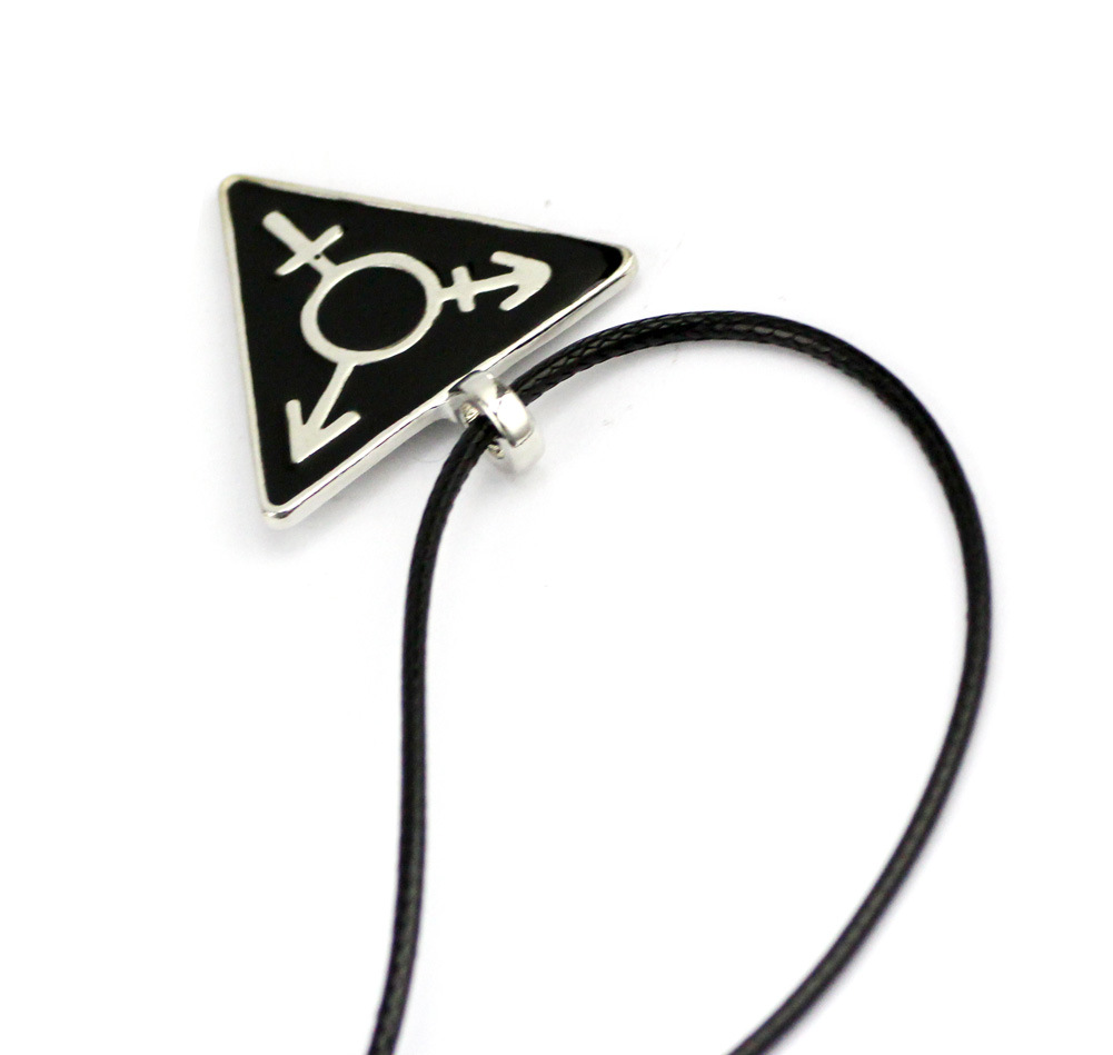 triangle pendant necklace