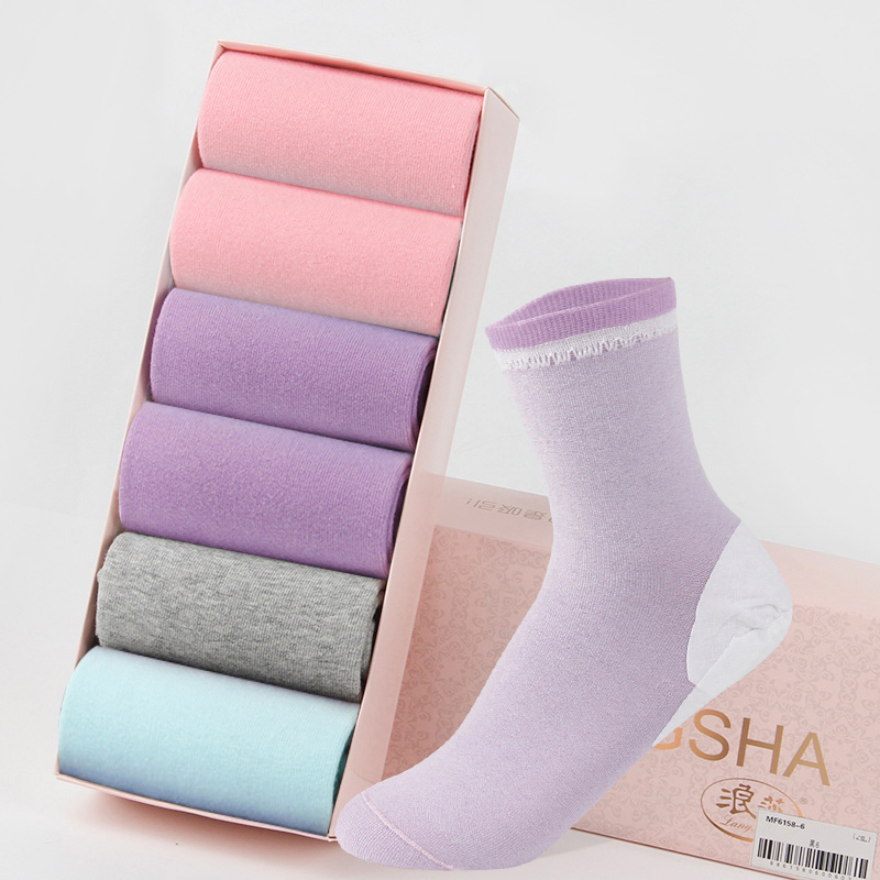 Title 3, Ladies Silicone Moisturizing Cleft Foot Socks