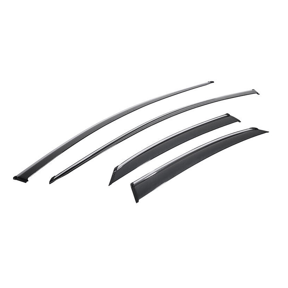 Fits 15-21 Lexus NX200t AZ10 Window Visors Rain Sun Guard Vent W- Chrome Trim — foto 7