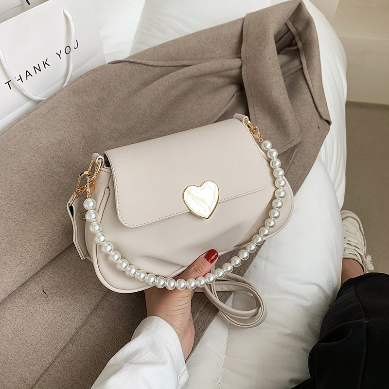 Fashion Love Lock Shoulder Bag Small Korean Version