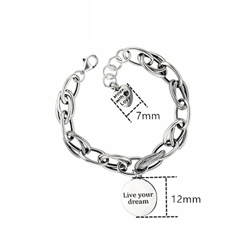 Ho Stitching Love Pendant Dream Come True Sweater Chain