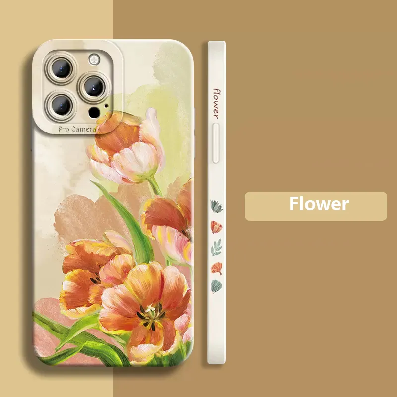 Protective Shell Full Package Acrylic Peony Oil