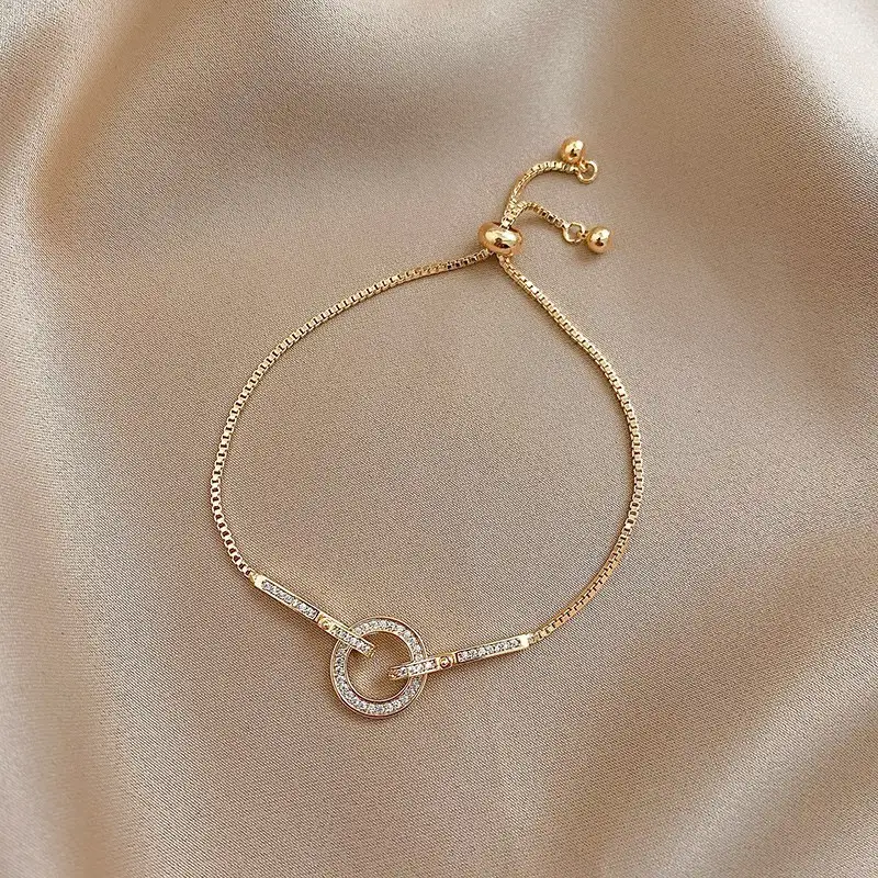 Women's New Trendy Gold High-end Adjustable Bracelet