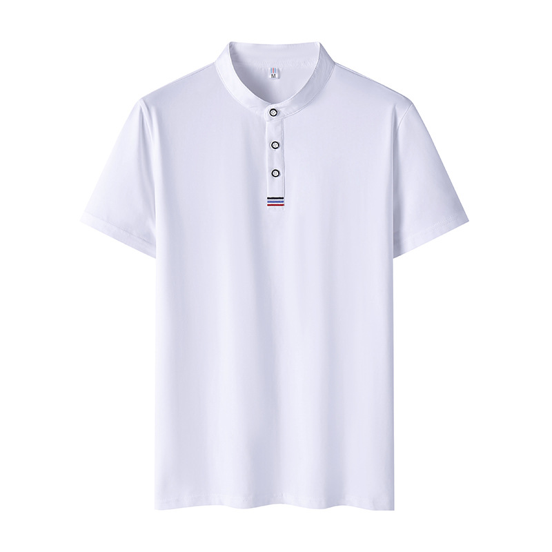 Men's Casual Solid Color Short Sleeve T-Shirt