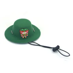 Pet Christmas Hat Felt Cloth Soft Cute Decorate Cosplay Dog Clothing Accessories Cat Festival Grooming Hat Supplies New Year - Gift Box Duck - View 1