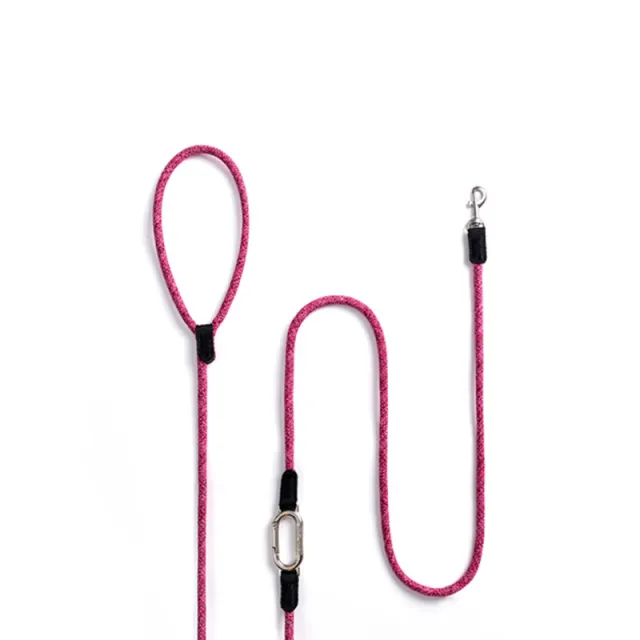 Liberation Of Hands Running Dog Leash Diagonally Across The Dog Leash Explosion proof Chain For Large And Medium sized Dogs Pink - Shop at LoveMi